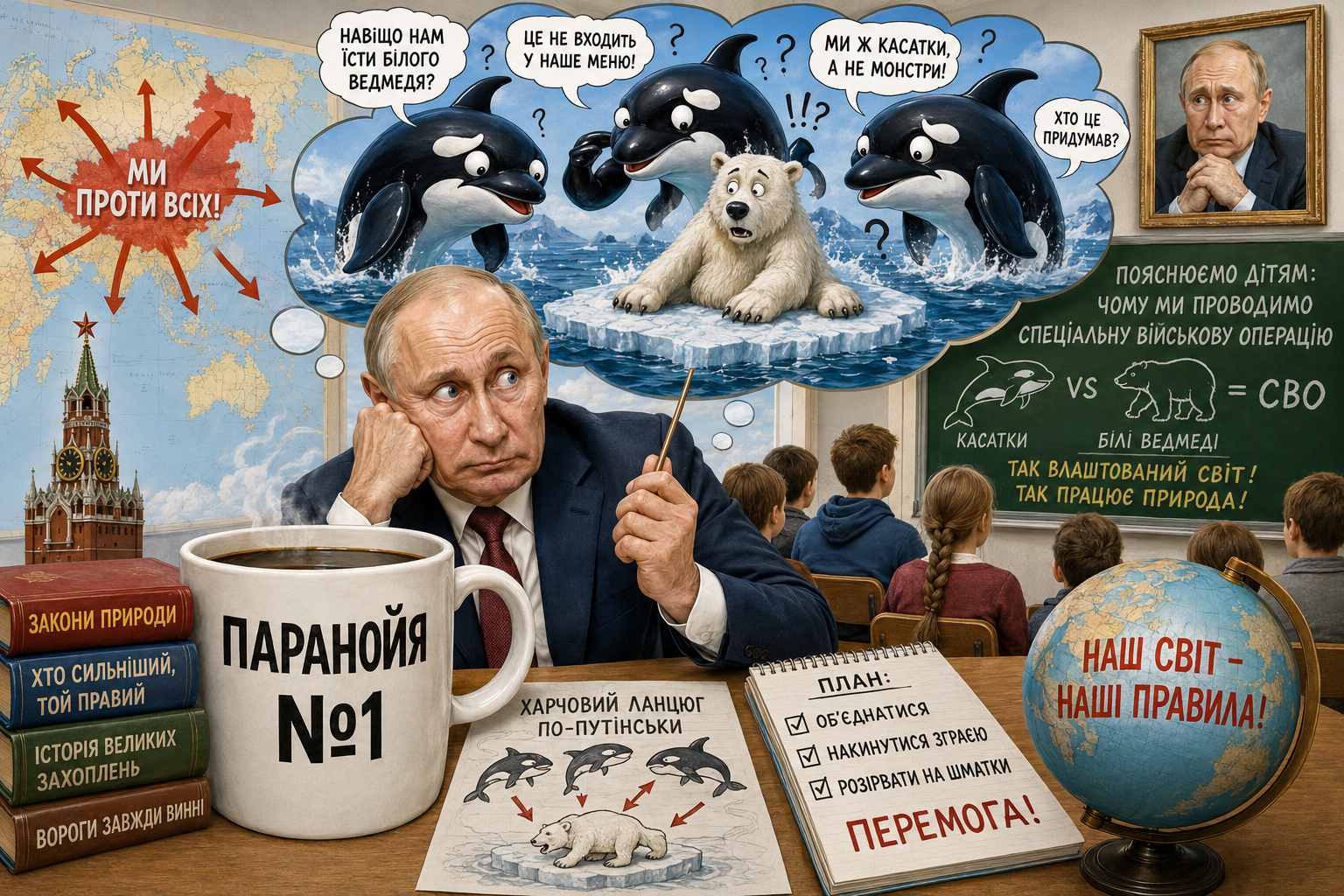 «Косатки проти білих ведмедів». Що насправді стоїть за новою риторикою Путіна