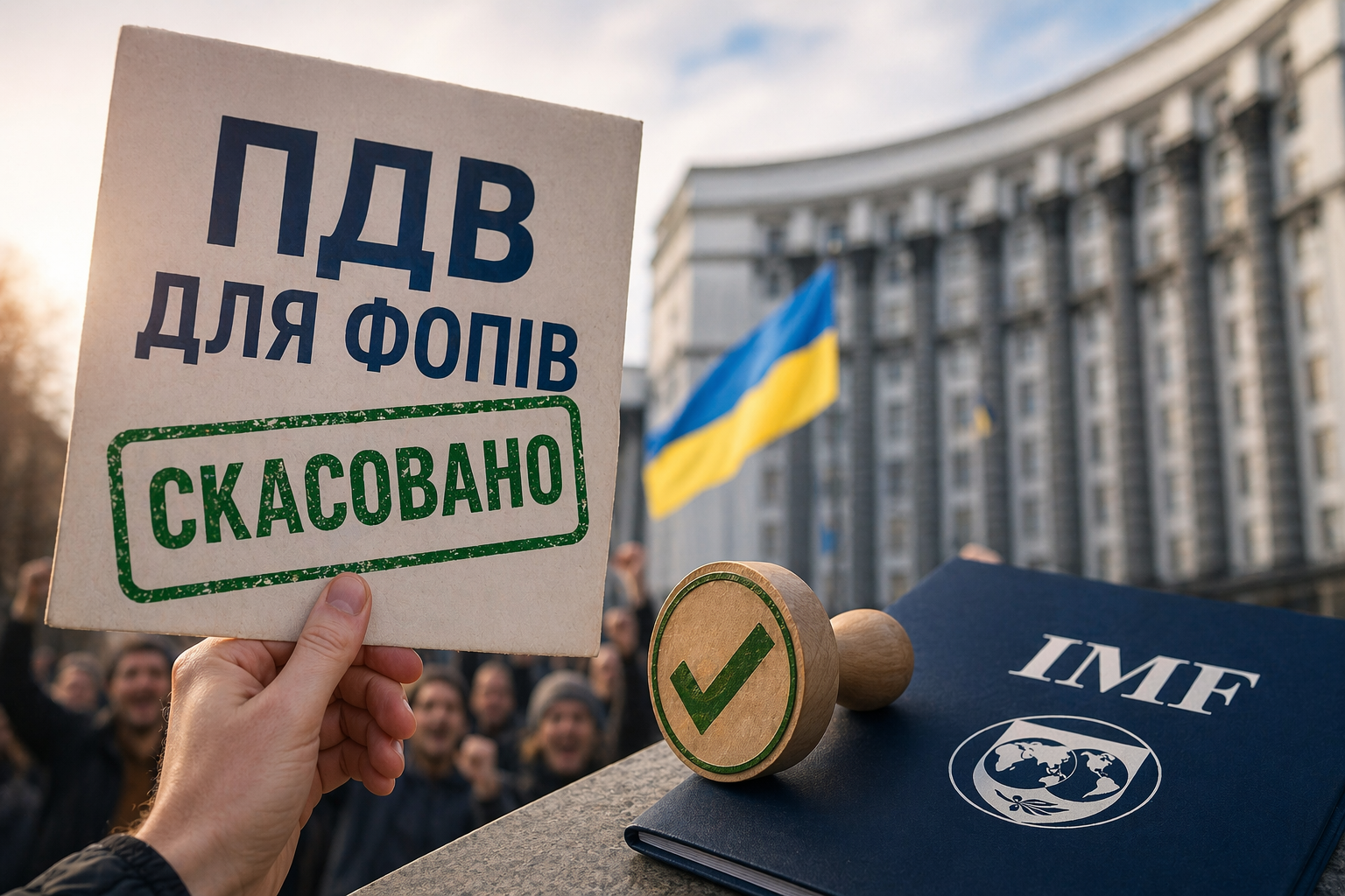 ПДВ для ФОПів скасовано: як суспільство змусило МВФ відступити, і що насправді приховує уряд