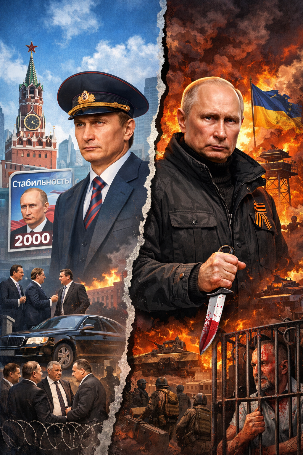 26-та річниця приходу до влади диктатора Путіна: як формувалася вертикаль влади