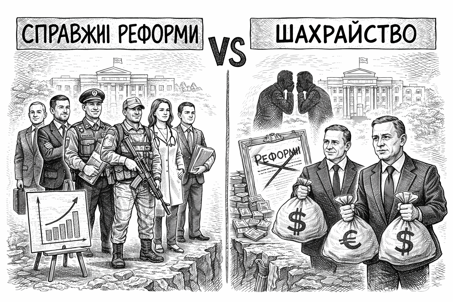 Необхідні реформи – завжди популярні, все інші – шахрайство та лобізм 