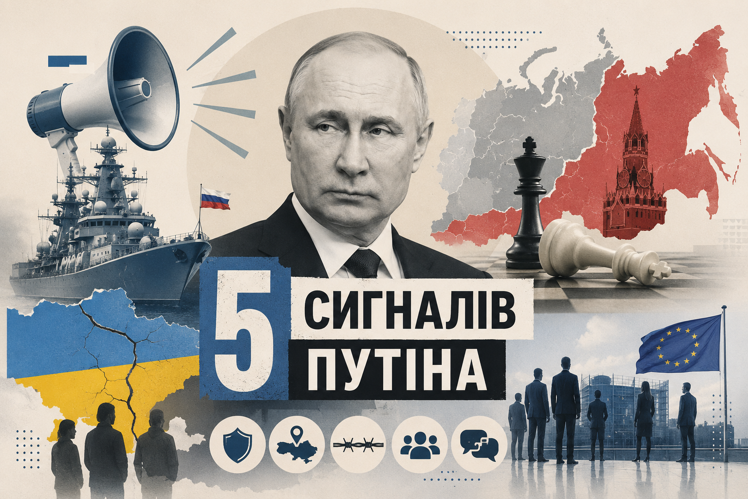 Інформаційна операція перед великою ескалацією. П'ять сигналів Путіна