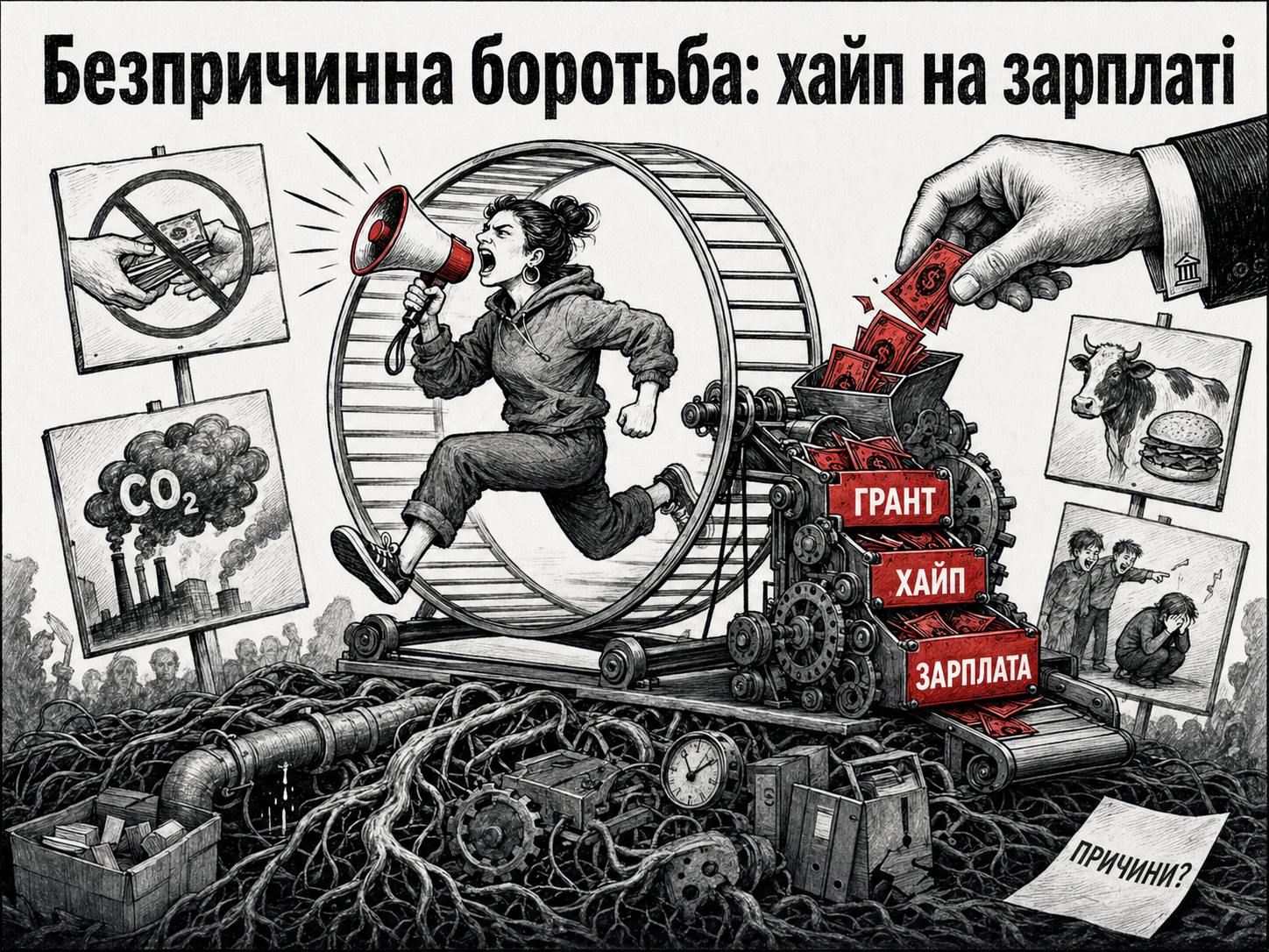 Безпричинна боротьба: хайп на зарплаті