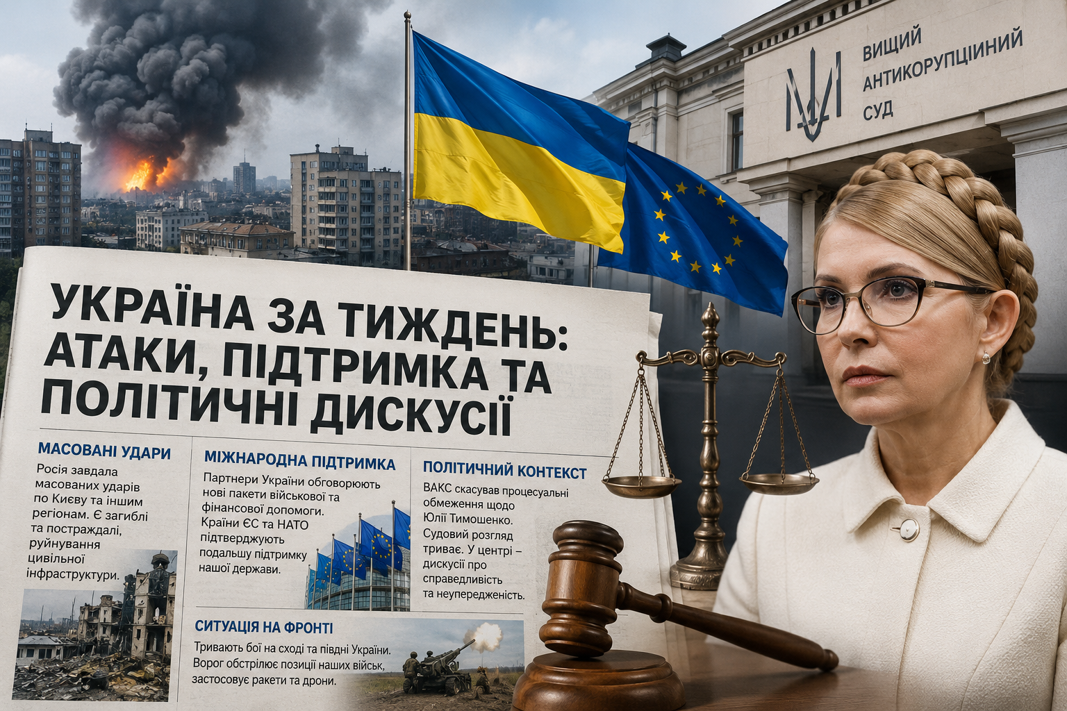 Україна: тиждень війни, міжнародної підтримки та політичних дискусій