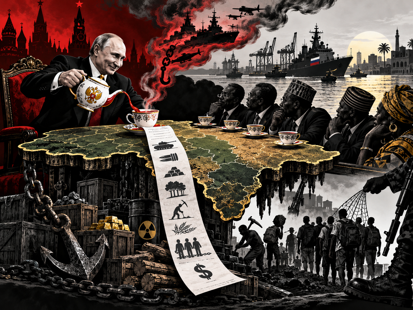 Москва покликала Африку на чай. Рахунок прийде пізніше 