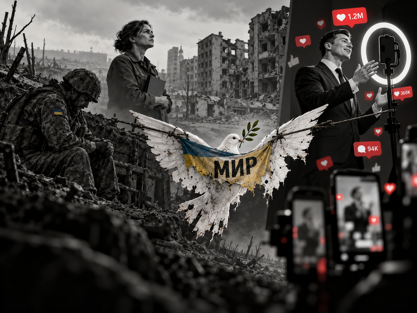 Мирний трек та хайп на ньому...