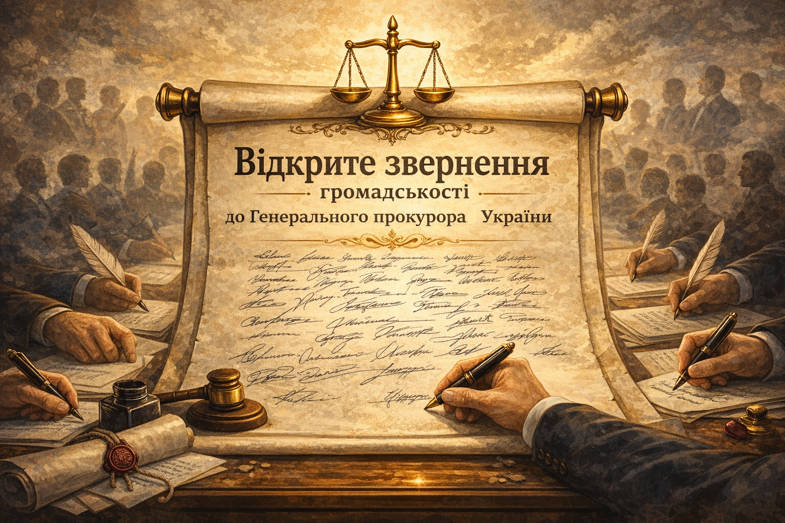 Відкрите звернення громадськості  до Генерального прокурора України 