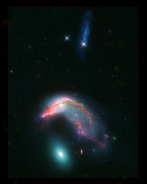 Ученые показали галактики, которые столкнутся друг с другом (ФОТО) - фото 2