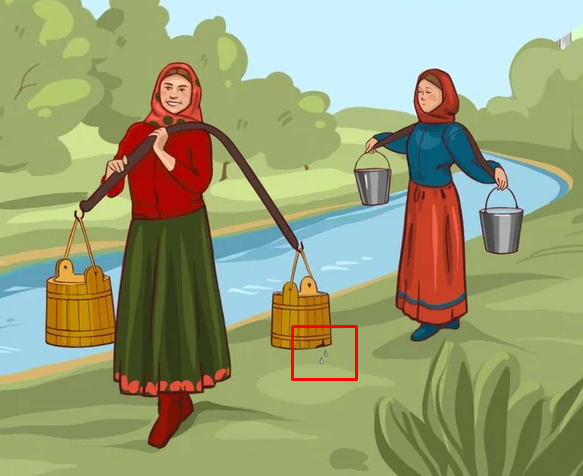 Простой тест на IQ: какая женщина принесет больше воды - фото 2 Простой тест на IQ: какая женщина принесет больше воды - фото 2