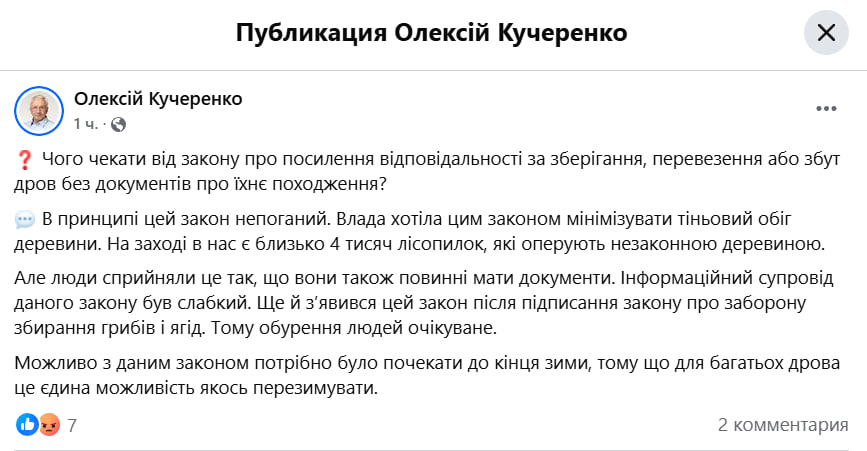 Люди не так зрозуміли: чому нардепи наполягають на покаранні за дрова - фото 2