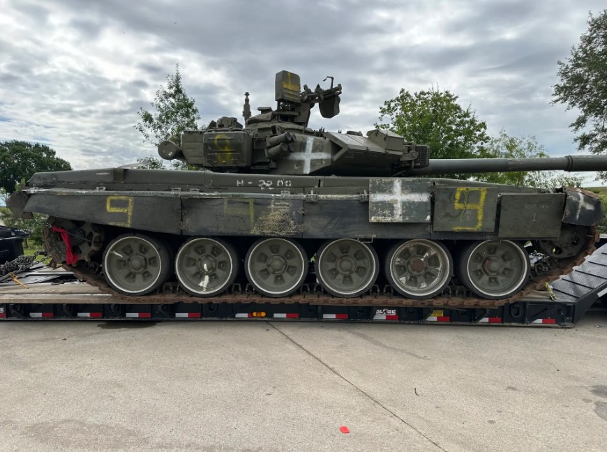 Российский танк Т-90 был замечен в США (ФОТО) - фото 2