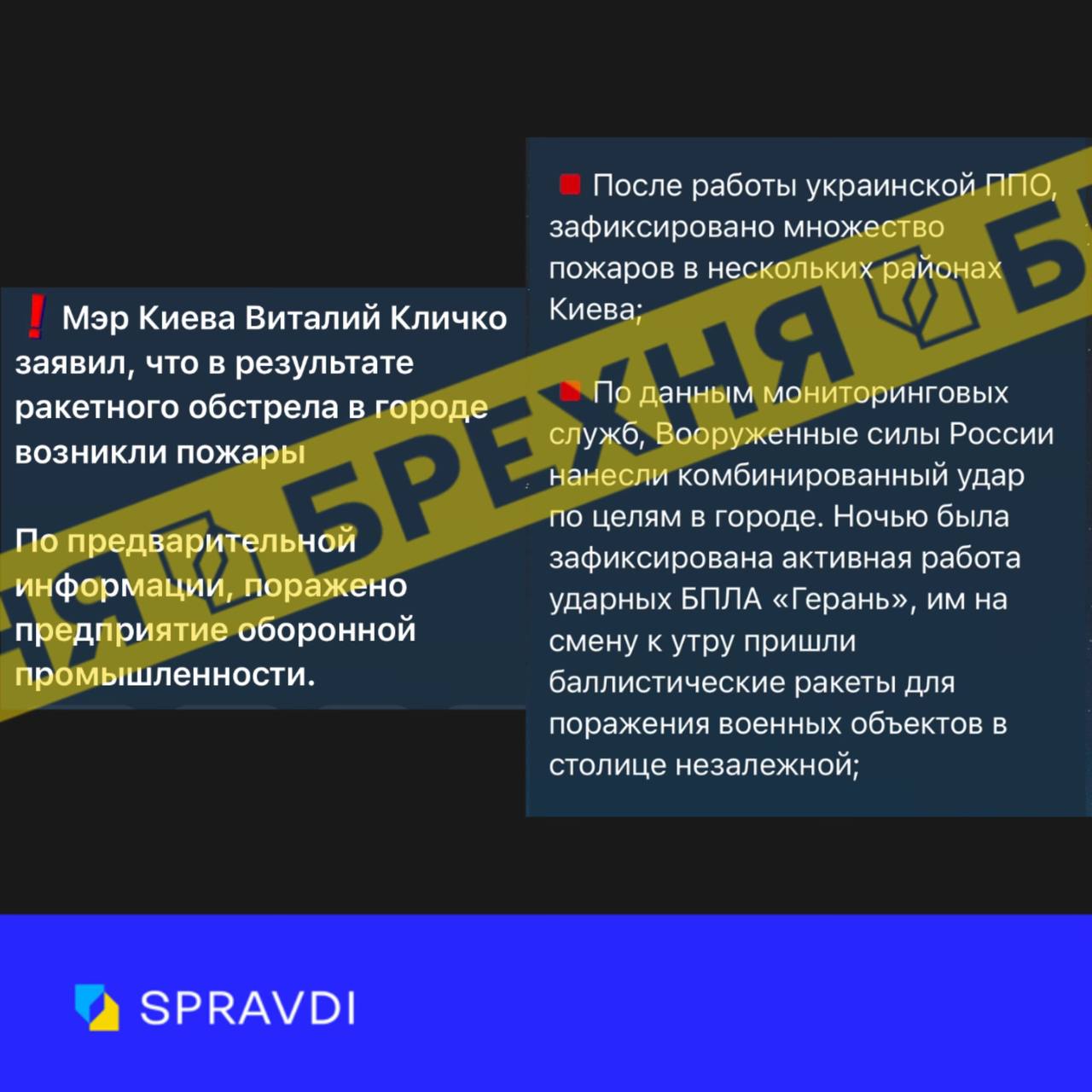 Росія повідомила, куди цілила в Києві: у всьому звинувачують ППО - фото 2