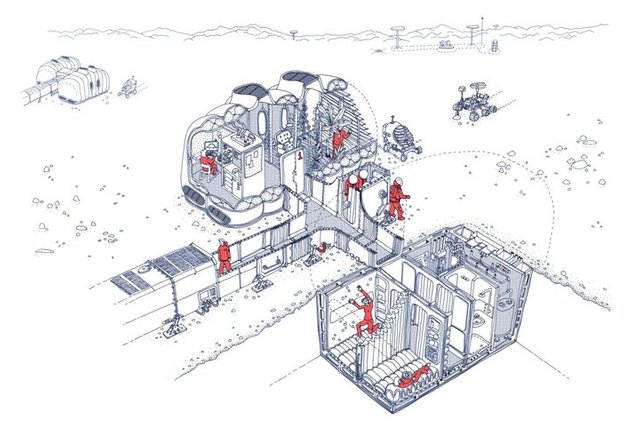 Дом на Марсе: создатели продемонстрировали проект жилища - фото 2