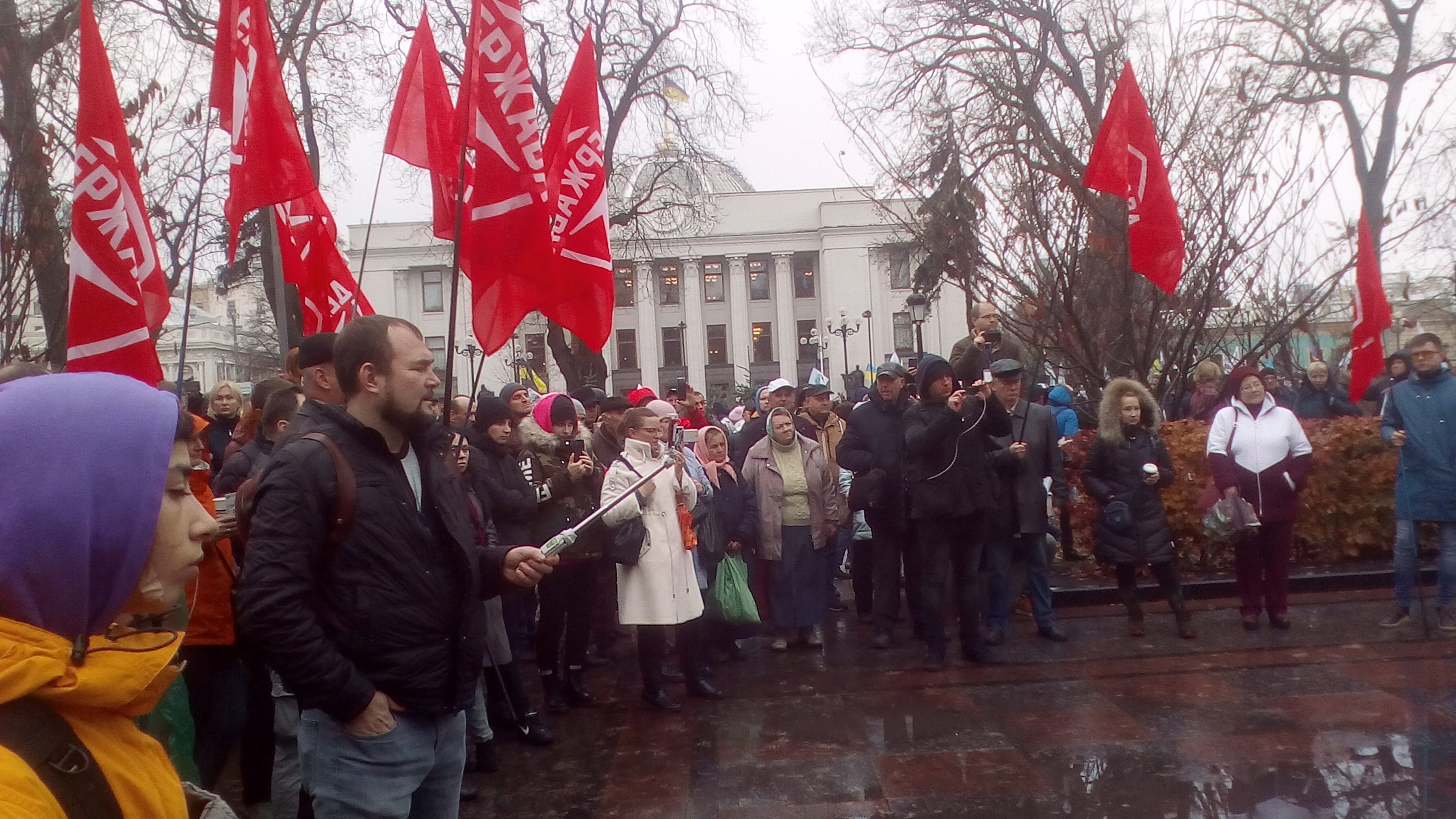 «Ми - не антивакцинатори»: що відбувалося на протестних акціях у Києві (ФОТОРЕПОРТАЖ) - фото 5