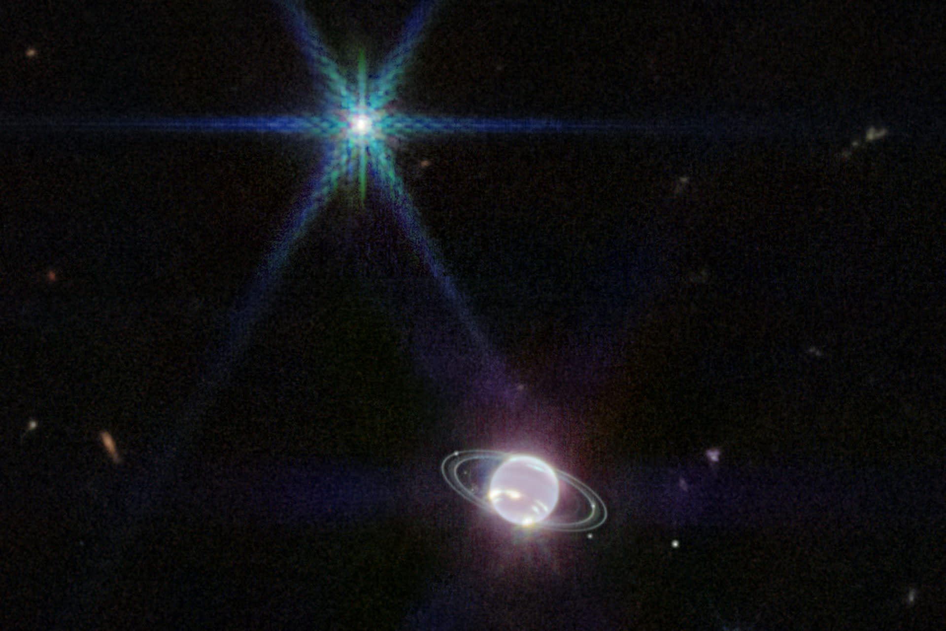 Телескоп Джеймса Уэбба сделал самое точное изображение колец Нептуна более 30 лет - фото 3