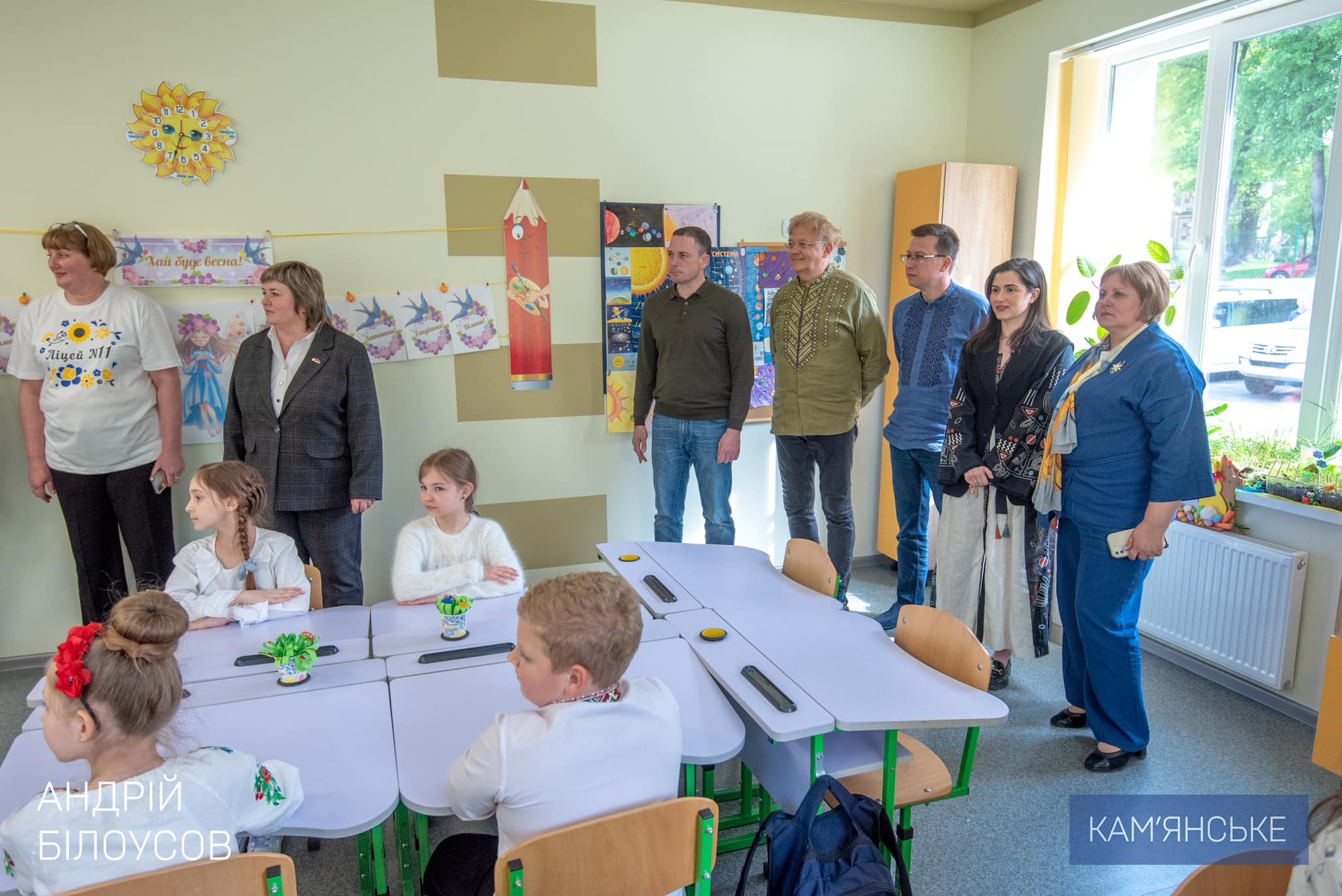 Мэр Каменского Андрей Белоусов объявил об открытии новой школы - фото 3
