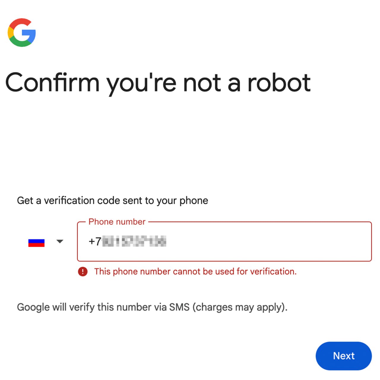 Google вводить обмеження на реєстрацію облікових записів у Росії - фото 2