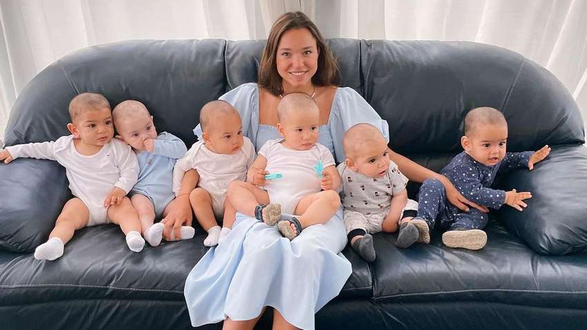 24-летняя россиянка воспитывает 21 ребенка от миллионера: сколько у нее нянек