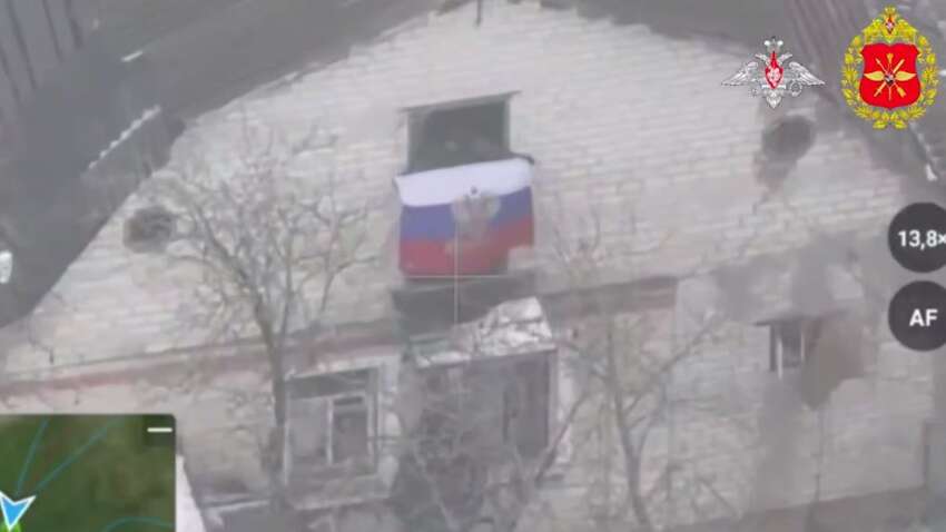 Росіяни роблять «флаговтики» на Харківщині