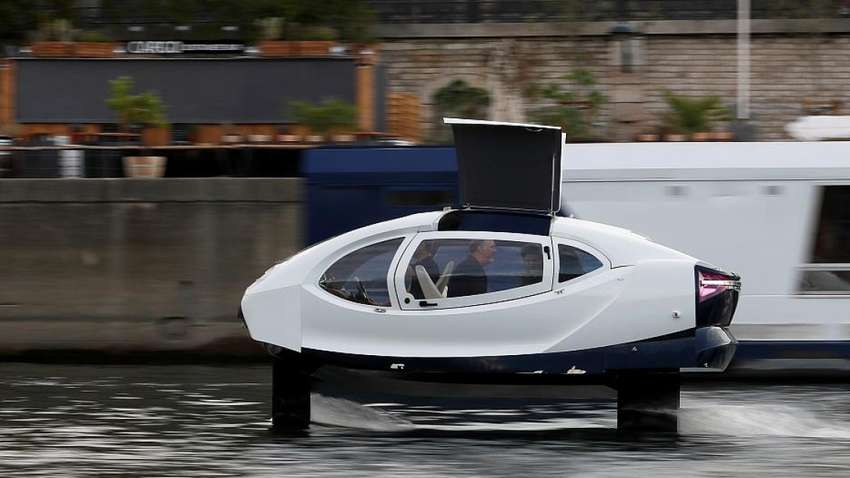 В Париже тестируют "летающее такси"