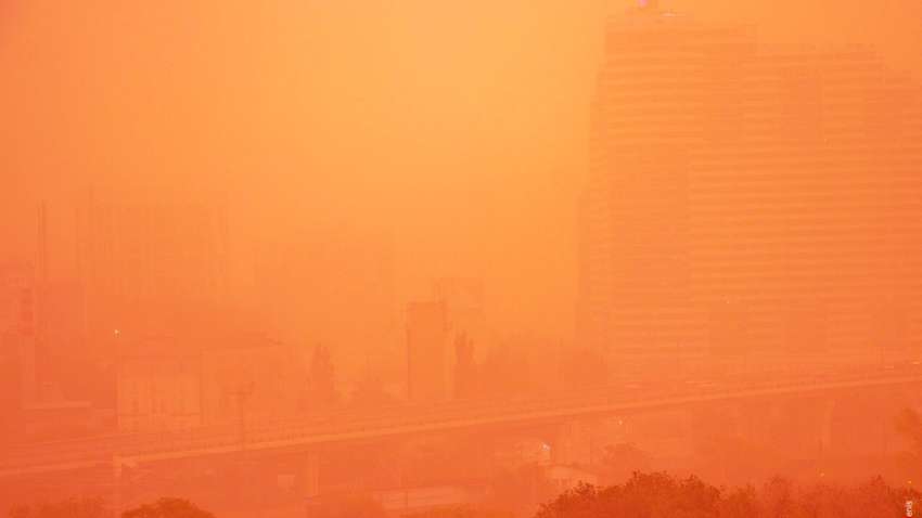 Алжир накрыла апокалиптическая песчаная буря (Невероятное видео)