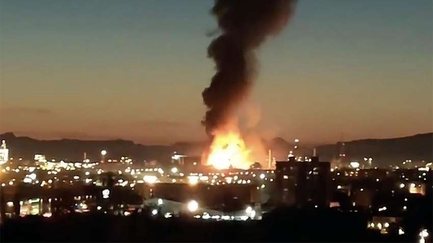 На нефтехимическом заводе в Испании произошел мощный взрыв:  много пострадавших