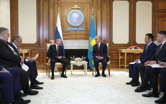 Путин придумал, как легитимизировать агрессию против Украины: что ждало диктатора в Казахстане Путин придумал, как легитимизировать агрессию против Украины: что ждало диктатора в Казахстане