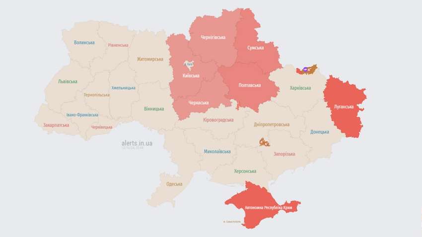 Россия снова запустила "шахеды": где угроза обстрелов Россия снова запустила "шахеды": где угроза обстрелов