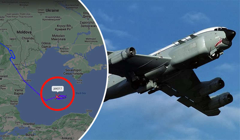 Таинственный полет над Черным морем: США отправили спецсамолет для разведки