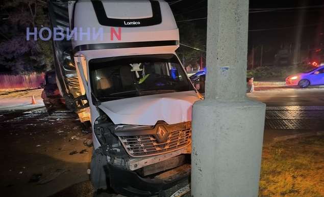 Вантажівка з понад двома тонами заморожених собак потрапила у ДТП в Миколаєві (ФОТО)