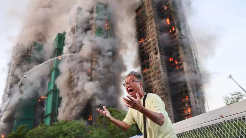 В Китае масштабный пожар охватил жилищный комплекс: десятки жертв застряли в домах (ФОТО, ВИДЕО)