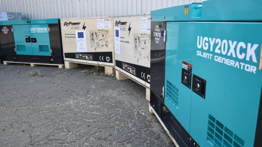 43 потужні генератори отримала одна з областей: хто їх отримає