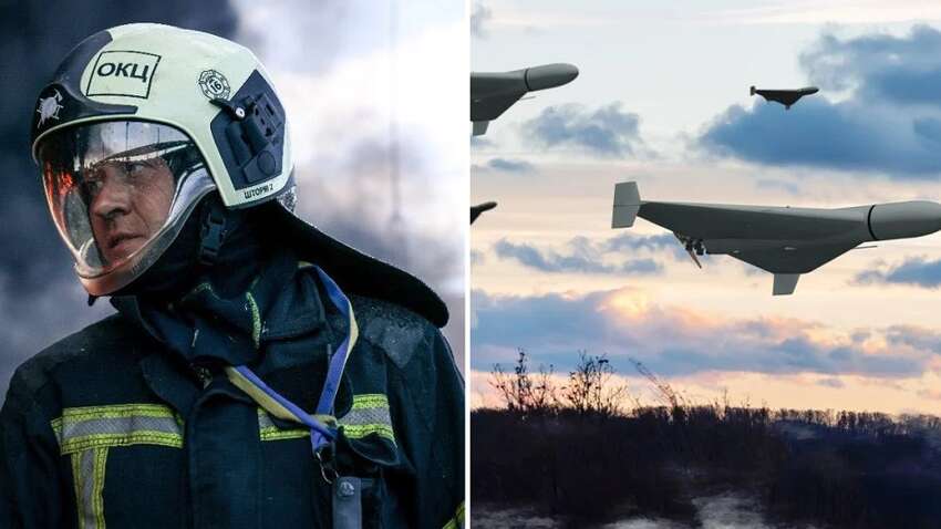 Звірська атака Путіна на Київщину: масово горять будинки і склади Звірська атака Путіна на Київщину: масово горять будинки і склади