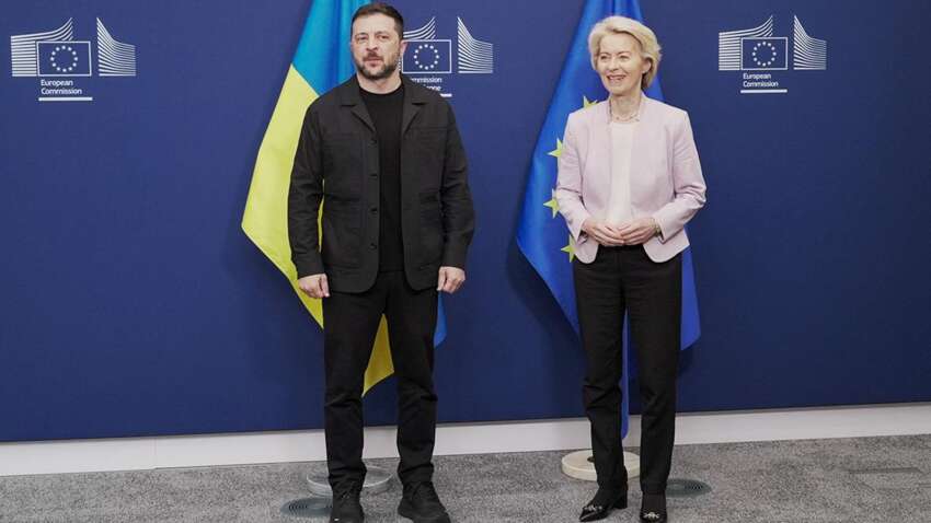 Зеленский резко ответил на слухи о конфликте с фон дер Ляйен