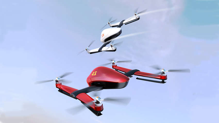 Человек одержал победу над роботом в гонке дронов