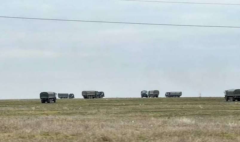Масове переміщення техніки окупантів фіксується на одному з напрямків