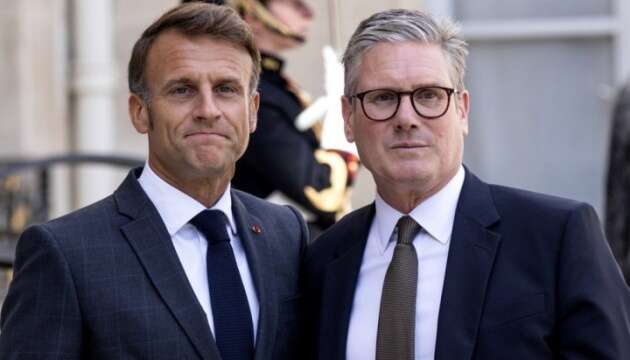 У Великобританії та Франції свій план щодо України: у чому його суть У Великобританії та Франції свій план щодо України: у чому його суть