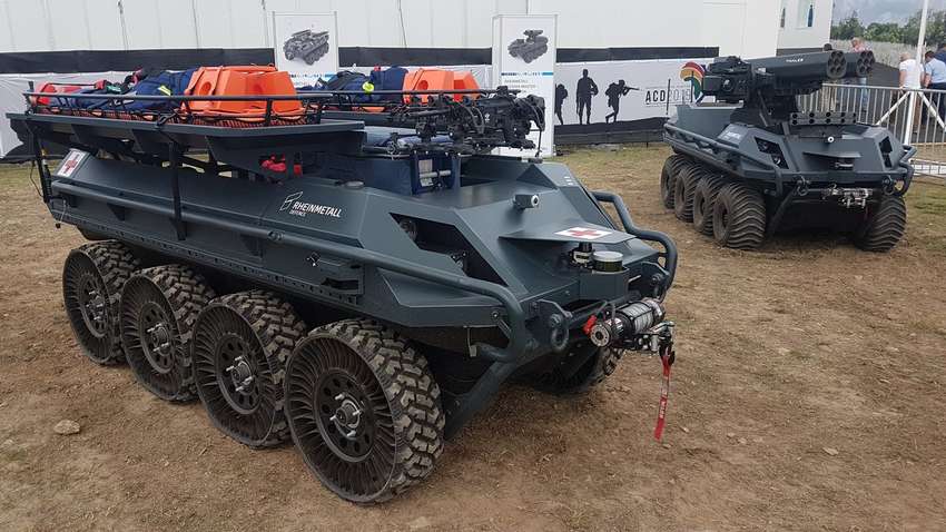 Армия Великобритании формирует роботизированный взвод