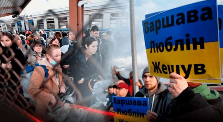 В каких странах ЕС наибольшее количество украинских беженцев В каких странах ЕС наибольшее количество украинских беженцев