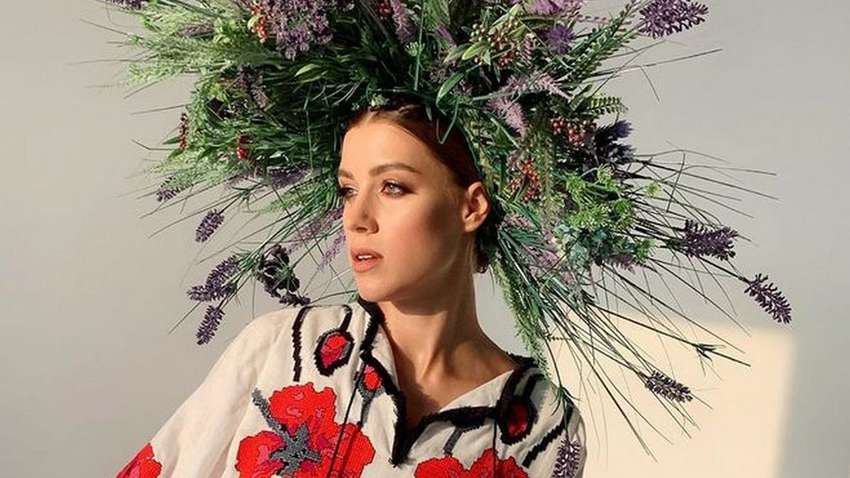 Мисс Украина-Вселенная показала свое конкурсное платье