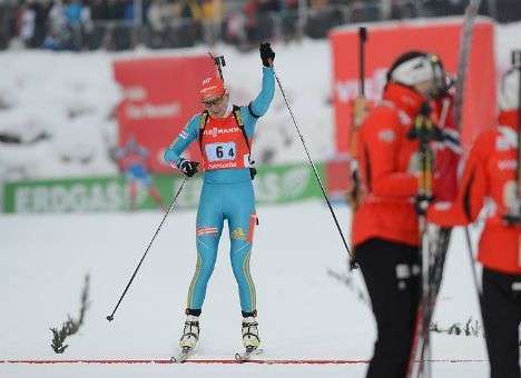 Украинки завоевали первое биатлонное «золото» 2013 года