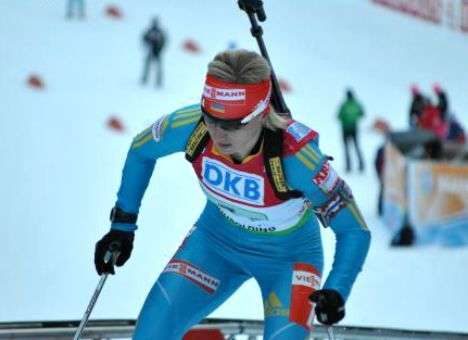 Украинка завоевала бронзу на кубке мира по биатлону