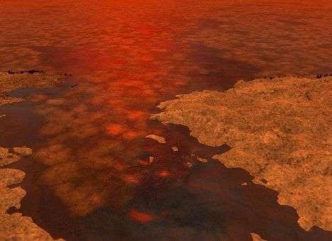 «Кассини» нашел в озерах Титана углеводородные льдины