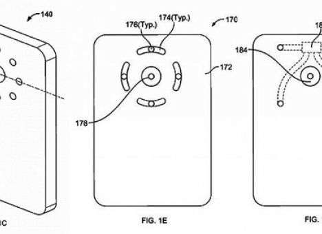 Google запатентовала смартфон c 8 вспышками
