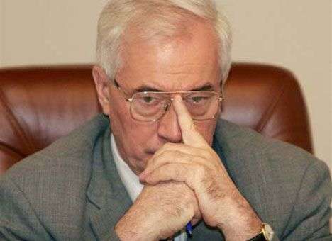 Азаров в шоке от выставленного «Газпромом» счета