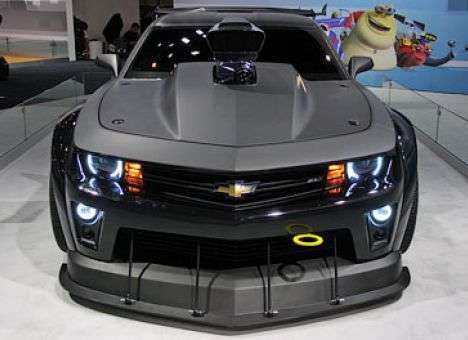 Chevrolet создала 700-сильный «Камаро» для мультфильма (ФОТО, ВИДЕО)