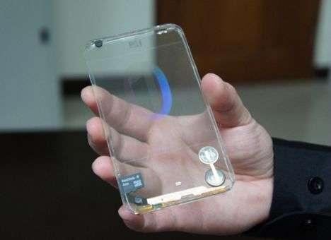 В продаже к концу года появятся «прозрачные» смартфоны