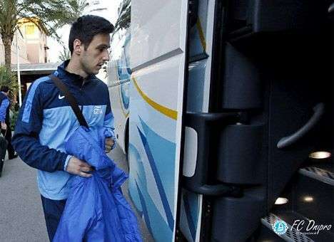 «Днепр» отправился в Швейцарию