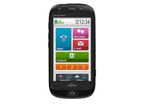 Fujitsu разработала смартфон для пожилых