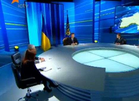 Президент Янукович в прямом эфире заявил, что парламент разблокирован