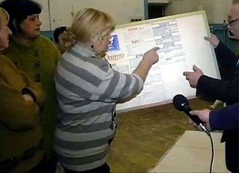 До «Диалога» с Президентом актриса тренировалась на губернаторе (ВИДЕО)